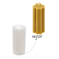 SILICONE MOULD FOR CONE CANDLES