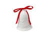 LED CERAMIC BELL WITH RED RIBBON