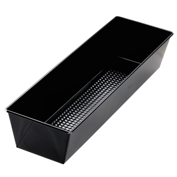 Hliníková forma 39x11x7,5 cm s ochrannou vrstvou non-stick čierna *1685