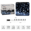 LAMPKI LED 300L ZIMNY BIAŁY + ZIMNY FLASH, DŁ. 3 + 15 M WEWN/ZEWN *9546
