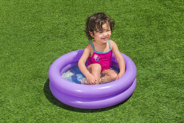 Bestway® 24" x H6"/61cm x H15cm Round 2-Ring Kiddie Pool