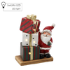 FIGURKA BOŽÍHO HODNOCENÍ - MIKULÁŠ S DÁRKY 29,5 X 15 X 36 CM LED *1445