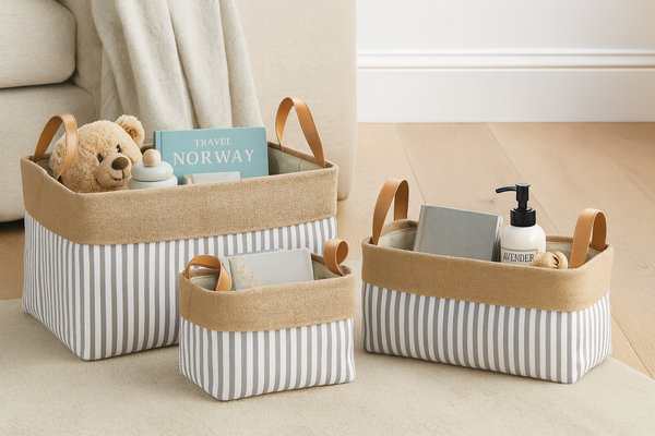 ZESTAW 3 ORGANIZERÓW PROSTOKĄTNYCH PASKI