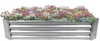 VEGETABLE-FLOWER BED 180 X 90 X 30 CM RECTANGULAR GALVANIZED
