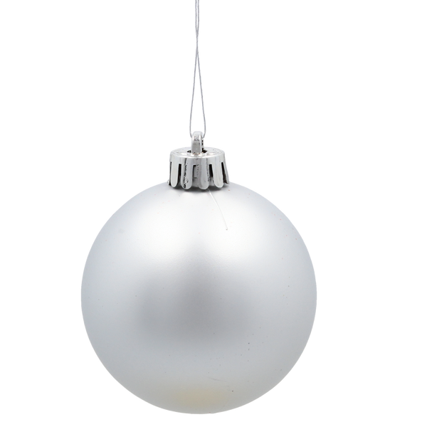 KPL. 6 BOMBEK 6 CM ROȘU / AUR / ARGINT *3863