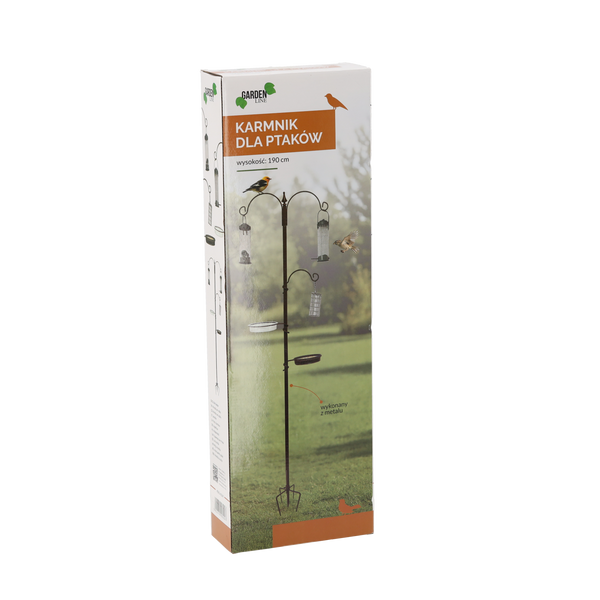 BIRD FEEDER STATION H 190 CM WITH DIGGERS