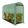 SZKLARNIA OGRODOWA NA POMIDORY 3 x 1 x 2 M ZIELONA Z OPCJĄ DODATKOWEJ WENTYLACJI