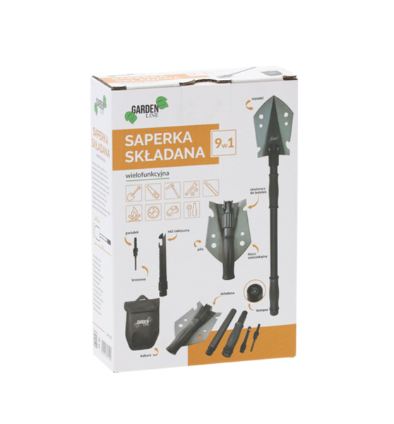 SAPERKA SKŁADANA WIELOFUNKCYJNA 20,5 / 70 CM 9 W 1 *1500