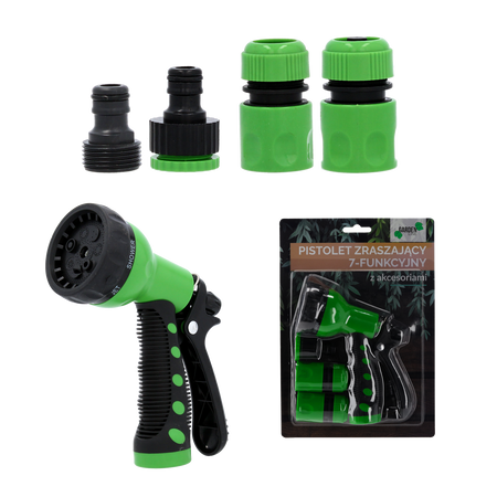 PUȘCĂ DE STROPIT 7-FUNCȚIONALĂ CU ACCESORII pachet=12 buc *4547