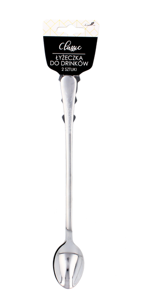 KPL. 2 SZT ŁYŻECZEK BARMAŃSKICH CLASSIC *7486