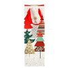 CHRISTMAS GIFT WINE BAG PINK 36 x 12 x 10 CM