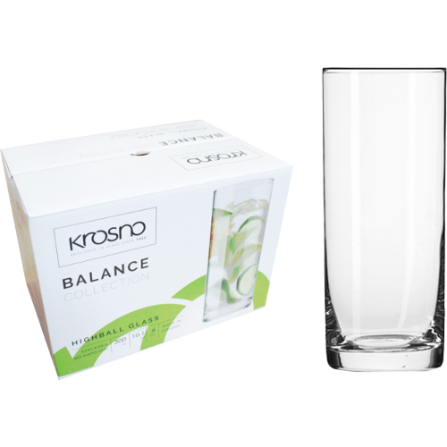 KPL.6 SZT SZKLANEK DO DRINK 300 ML BALANCE  *8234*