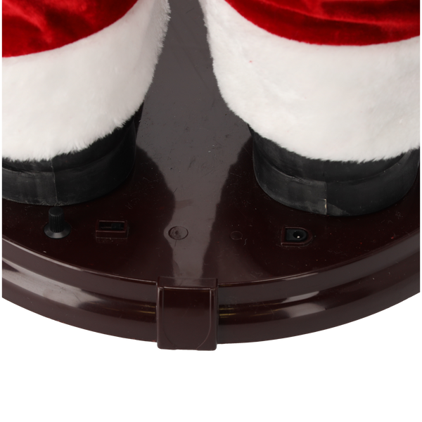 CHRISTMAS FIGURE - SANTA CLAUS WITH PRESENTS 150 CM - LED + MELODY