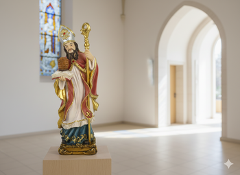 FIGURINE ST. AMBROSE 21.5 CM