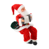 SANTA CLAUS WITH ACCORDION - PLAYING LED 40,5 CM