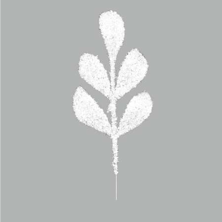 "24" SET OF 2 DECORATIVE LEAVES 12 x 35 CM