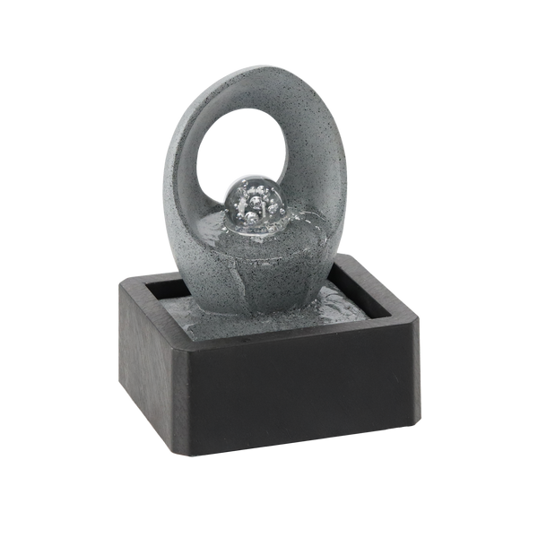 Fântână de grădină COTIT DE APĂ 21 X 18,3 X 27 CM LED *9748