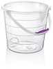 15 LT CLEAR STEPPED CLEANING BUCKET