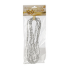 GARLAND 2.7 M BEADS 5 MM RED/GOLD/SILVER