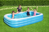 Bestway® 10' x 6' x 22"/3.05m x 1.83m x 56cm Blue Rectangular Pool