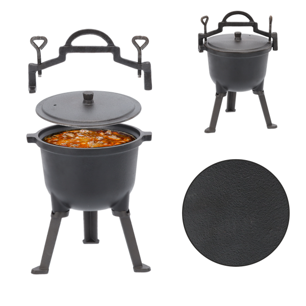 CAST IRON MEAT POT 5L