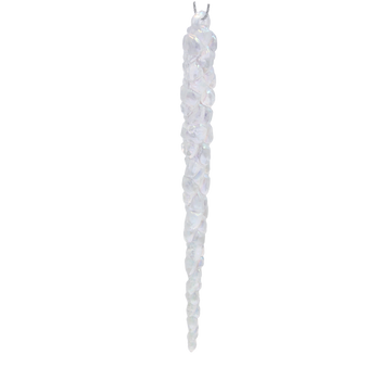ORNAMENT PENTRU BRAD - PICĂTURA OPALIZANTĂ DE ZĂPADĂ 13 CM *5904