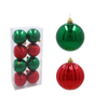 KPL. 8 BOMBEK 8 CM GREEN / RED *3627