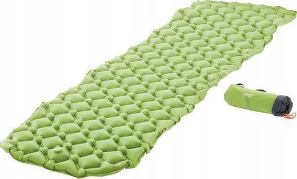 PUMPED TOURIST MAT 190 x 56 x 5.5 CM 450 G ŠEDÁ / ZELENÁ *8939