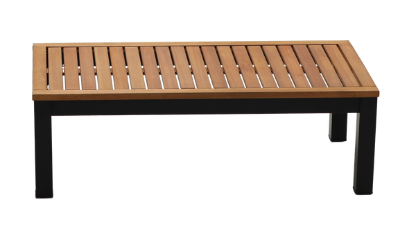 SADA ALU MODULOVÝCH NÁBYTKOV "LAGOON" - STOLÍK /WIM9841/ + 2 SOFY /WIM9834 x2/