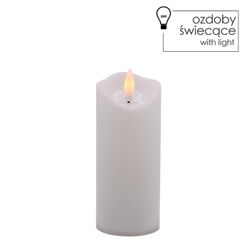 CANDLE LED ALBA 5 X 12,5 CM *9322