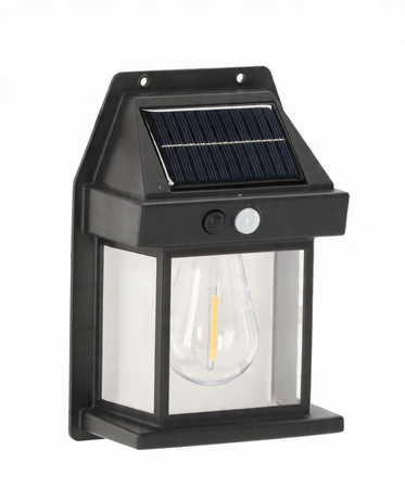 LAMPA SOLARNA LED Z CZUJNIKIEM RUCHU 14,4 x 4,7 x 14,9 CM *5653