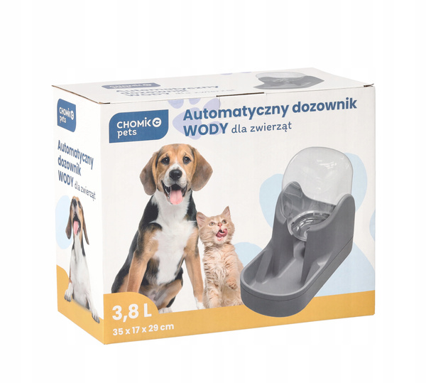 AUTOMATIC PET FEEDER FOR DOG / CAT 35 X 17 X 29 CM 3800 ML