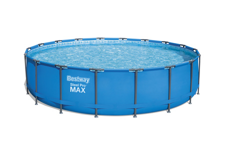 PISCINĂ CU CADRU 5,49 X 1,22 M (PISCINĂ, POMPĂ DE FILTRARE, SCARĂ, CAPAC) *3138 *3784 *8385