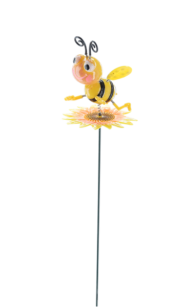 OZDOBNÁ TYČ DO KYTICE / ZÁHRADY - MIX MOTÍVOV 12 CM / 50 CM *5320