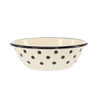 ENAMEL BOWL 0.6 L 16.5 CM CREAMY DOTS