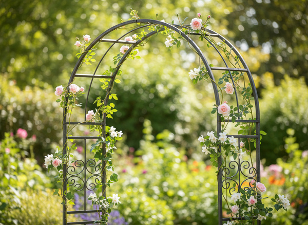 PERGOLA OGRODOWA 118 x 24 x 220 CM 