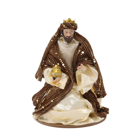SET FIGURI DE CRĂCIUN 10 EL. PÂNDIND 33 CM *6455