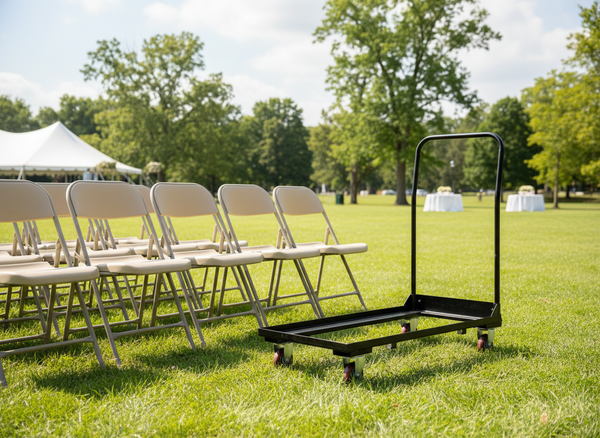 WÓZEK NA KRZESŁA CATERINGOWE