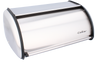 BREAD BOX GINEPRO - SILVER METAL 36X23X14,5 CM