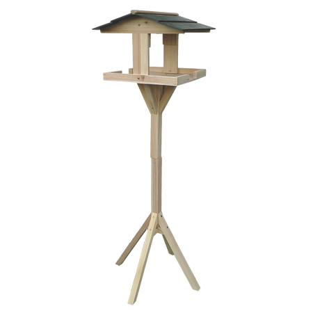 STANDING BIRD FEEDER - WOODEN 116 X 30 X 30 CM