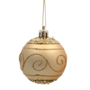 SET OF 33 CHRISTMAS BAUBLES RED, SILVER, GOLD