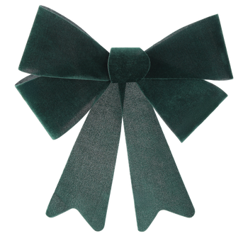 CHRISTMAS BOW GREEN 36 x 51 CM