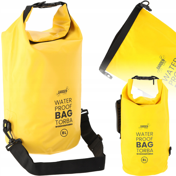 WODOODPORNY WOREK/TORBA Z UCHWYTEM 8L 18 x 18 x 47 CM *3452