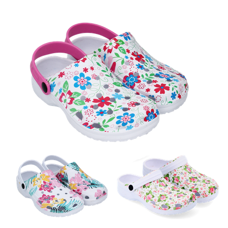 GARDEN FLOPS SIZE 36-41 FLOWERS
