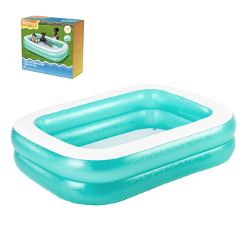Bestway® 6'7" x 57.5" x 19"/2.00m x 1.46m x 48cm Rectangular Pool