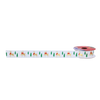 CHRISTMAS DECORATIVE RIBBON MIX DESIGNS 2.5 CM x 2.7M