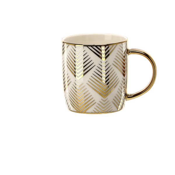 MEC DE PORCELAN 360ML CU MODEL AURIT MIX DE CULORI pachet=12 buc *6226