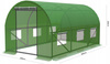 ZELENÝ ZAHRADNÍ TUNEL FOLIOVÝ 3 SEGMENTY 3 x 2 x 2 M S MOŽNOSTÍ DALŠÍ VENTILACE *3910