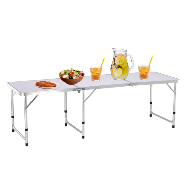 FOLDING CAMPING TABLE 180X60X70CM