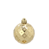 KPL. 6 BOMBIEK 6 CM ČERVENÁ/ZLATÁ/STRIEBORNÁ (TUBA) *3003